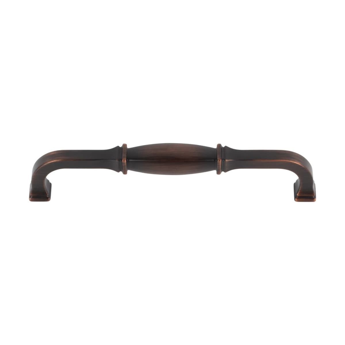 Jeffrey Alexander - 278-160BNBDL - Audrey 6-5/16" Center to Center Elegant Regency Traditional Cabinet Handle / Drawer Pull in Brushed Pewter