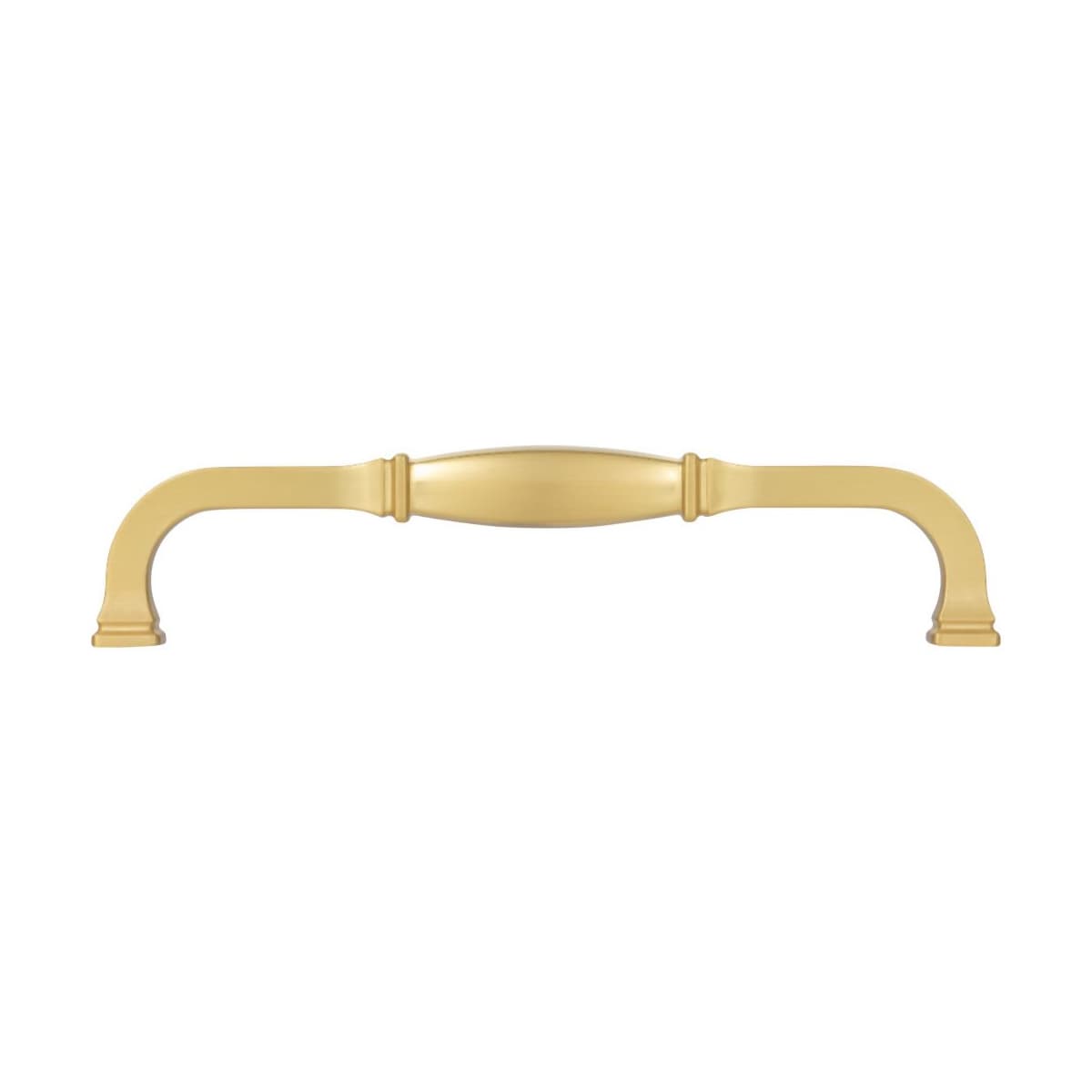 Jeffrey Alexander - 278-160BNBDL - Audrey 6-5/16" Center to Center Elegant Regency Traditional Cabinet Handle / Drawer Pull in Brushed Pewter