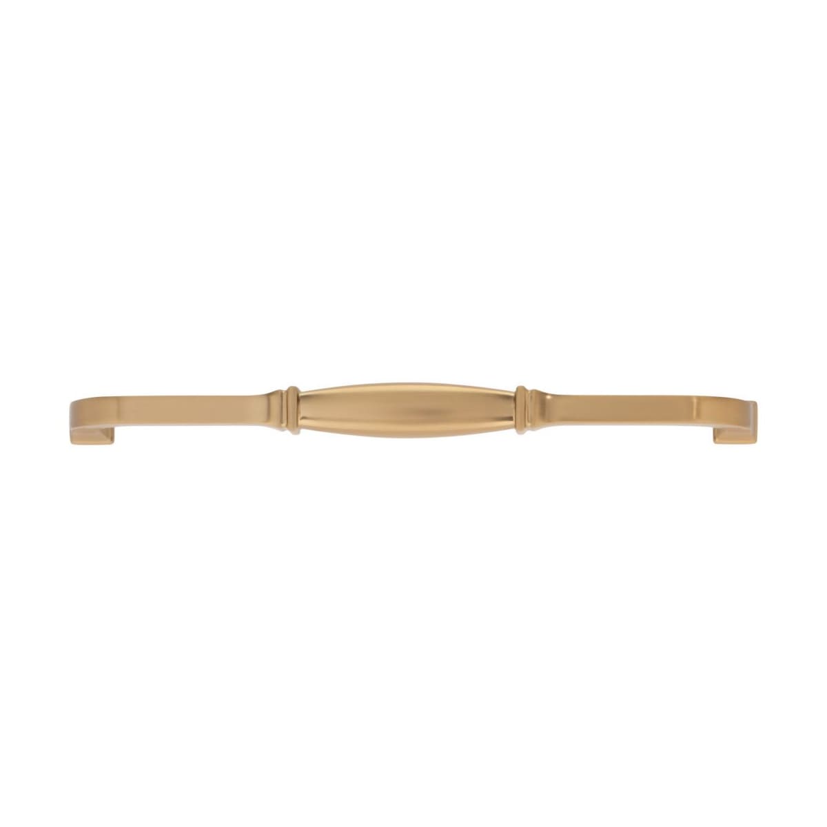 Jeffrey Alexander - 278-192BG - Audrey 7-9/16" Center to Center Glam Regency Traditional Cabinet Handle / Drawer Pull in Brushed Gold