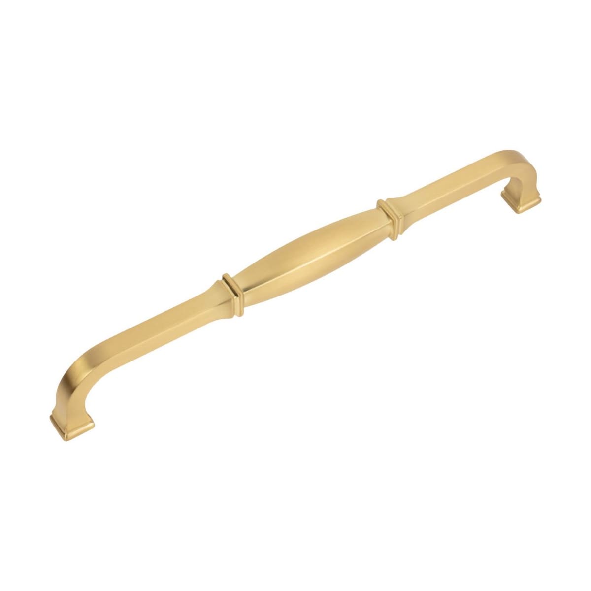 Jeffrey Alexander - 278-224BG - Audrey 8-13/16" Center to Center Regency Glam Traditional Cabinet Handle / Drawer Pull in Brushed Gold