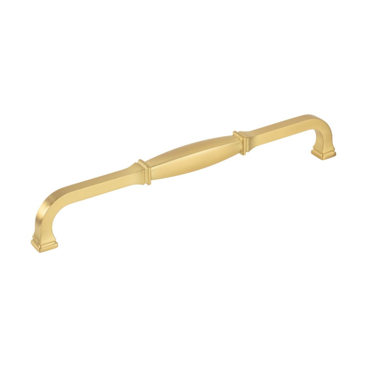 Jeffrey Alexander - 278-224BG - Audrey 8-13/16" Center to Center Regency Glam Traditional Cabinet Handle / Drawer Pull in Brushed Gold