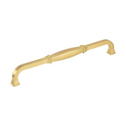 Jeffrey Alexander - 278-224BG - Audrey 8-13/16" Center to Center Regency Glam Traditional Cabinet Handle / Drawer Pull in Brushed Gold