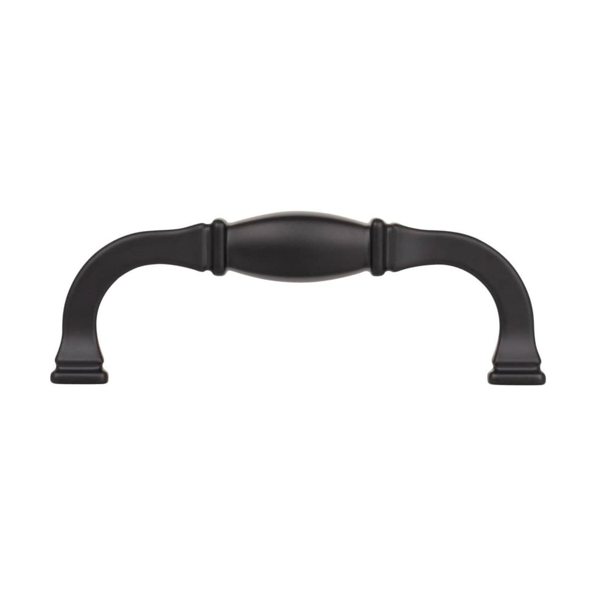Jeffrey Alexander - 278-96BG - Audrey 3-3/4" Center to Center Regency Glam Traditional Cabinet Handle / Drawer Pull in Brushed Gold