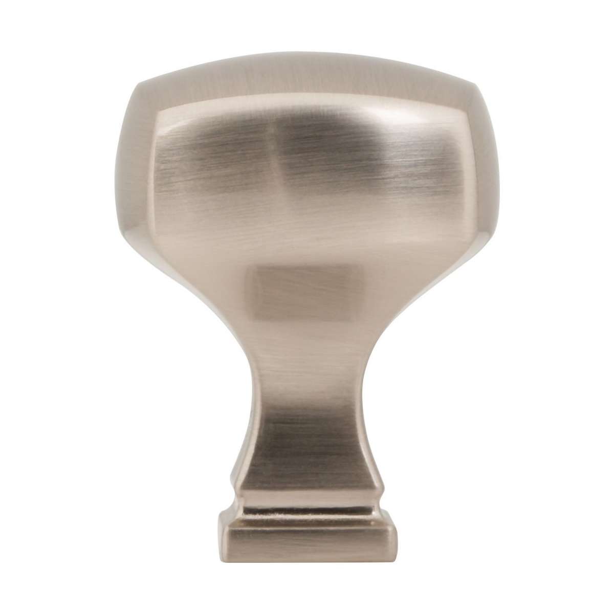 Jeffrey Alexander - 278BG - Audrey 1-1/8" Elegant Soft Square Cabinet Knob / Drawer Knob in Brushed Gold