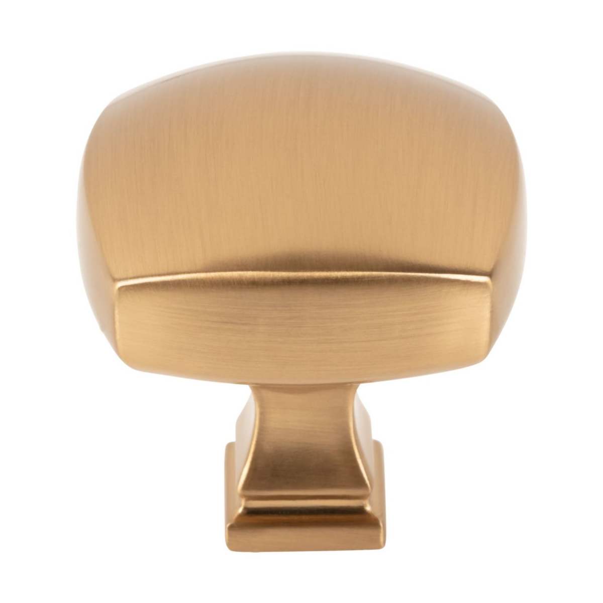 Jeffrey Alexander - 278L-SN - Audrey 1-3/8" Soft Square Elegant Cabinet Knob / Drawer Knob in Satin Nickel