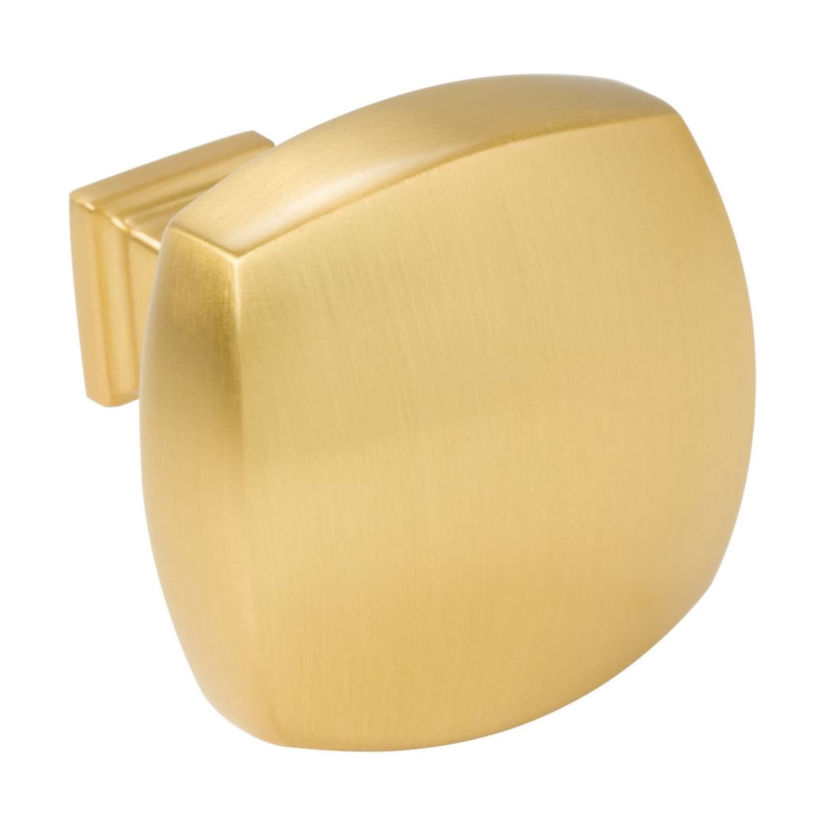 Jeffrey Alexander - 278L-SN - Audrey 1-3/8" Soft Square Elegant Cabinet Knob / Drawer Knob in Satin Nickel