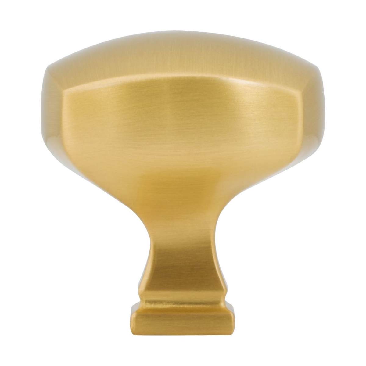 Jeffrey Alexander - 278L-SN - Audrey 1-3/8" Soft Square Elegant Cabinet Knob / Drawer Knob in Satin Nickel