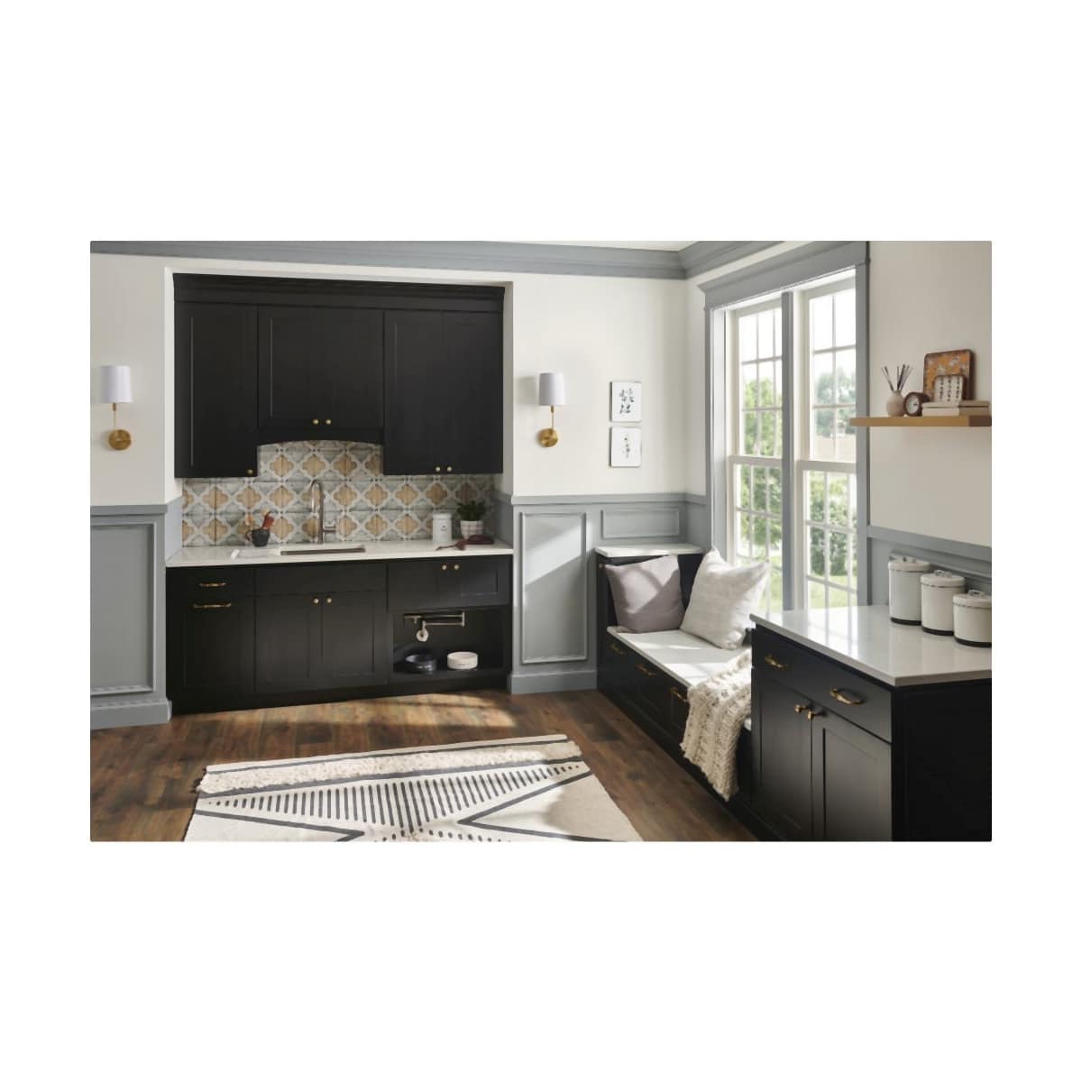 Jeffrey Alexander - 278L-SN - Audrey 1-3/8" Soft Square Elegant Cabinet Knob / Drawer Knob in Satin Nickel