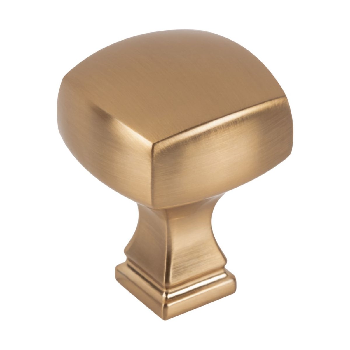 Audrey 1-1/8" Elegant Soft Square Cabinet Knob / Drawer Knob