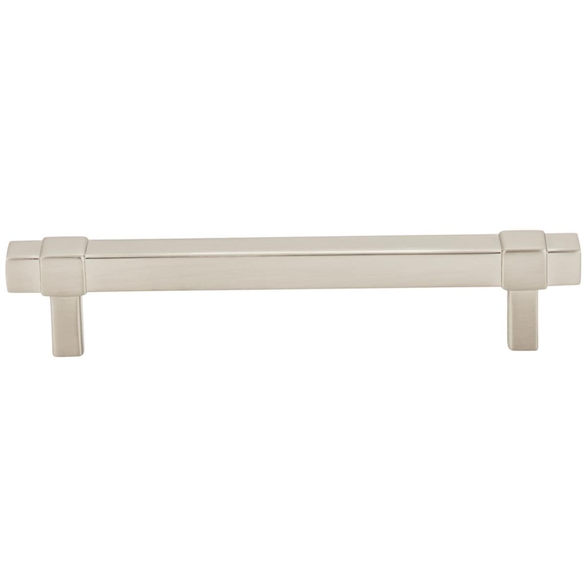 Jeffrey Alexander - 293-128MB - Zane 5-1/16" (128mm) Center to Center Square Bar Modern Industrial Cabinet Handle / Drawer Pull in Matte Black