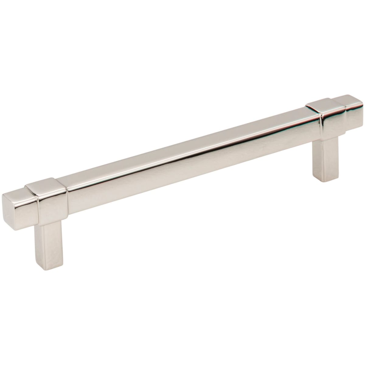 Zane 5-1/16" (128mm) Center to Center Square Bar Modern Industrial Cabinet Handle / Drawer Pull