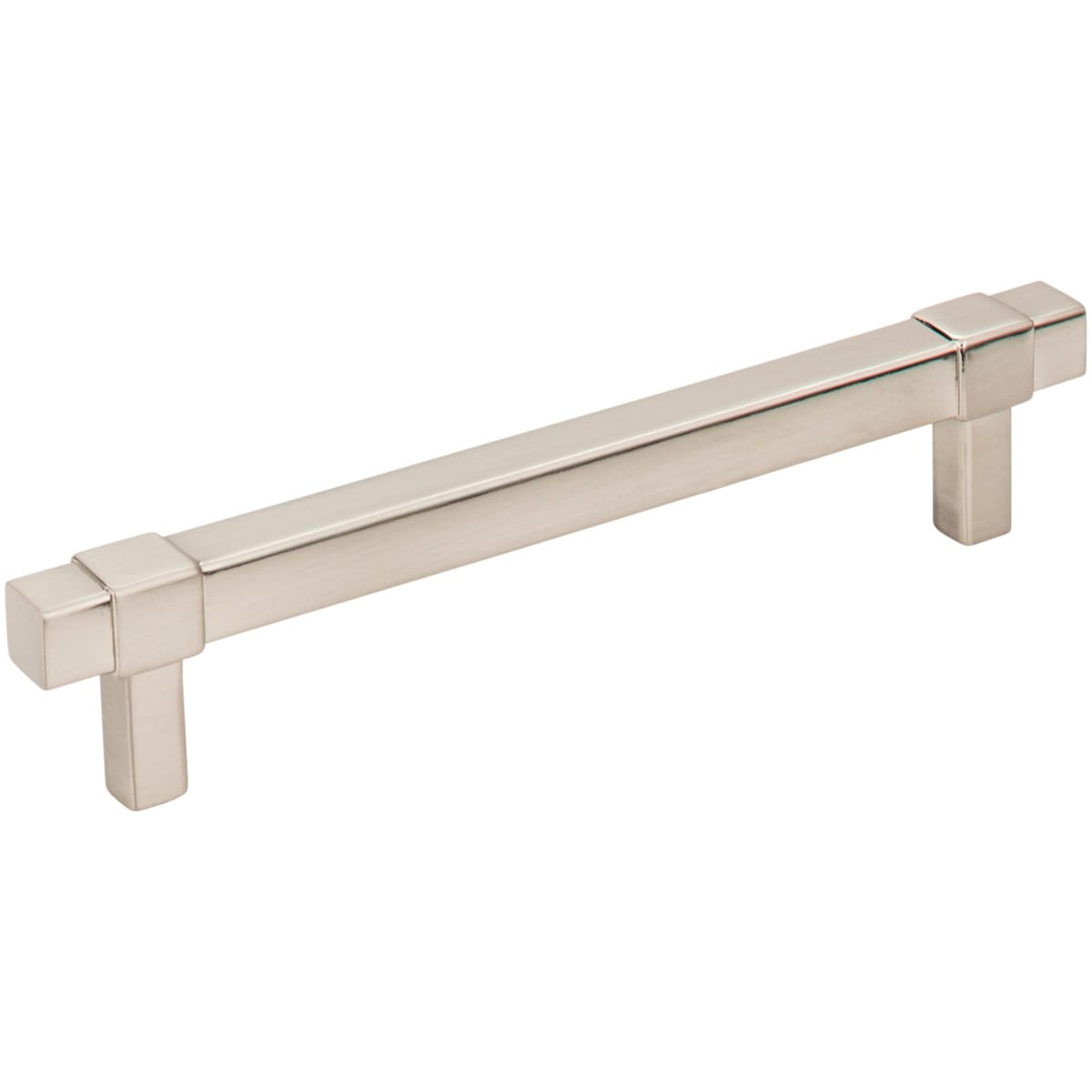 Zane 5-1/16" (128mm) Center to Center Square Bar Modern Industrial Cabinet Handle / Drawer Pull