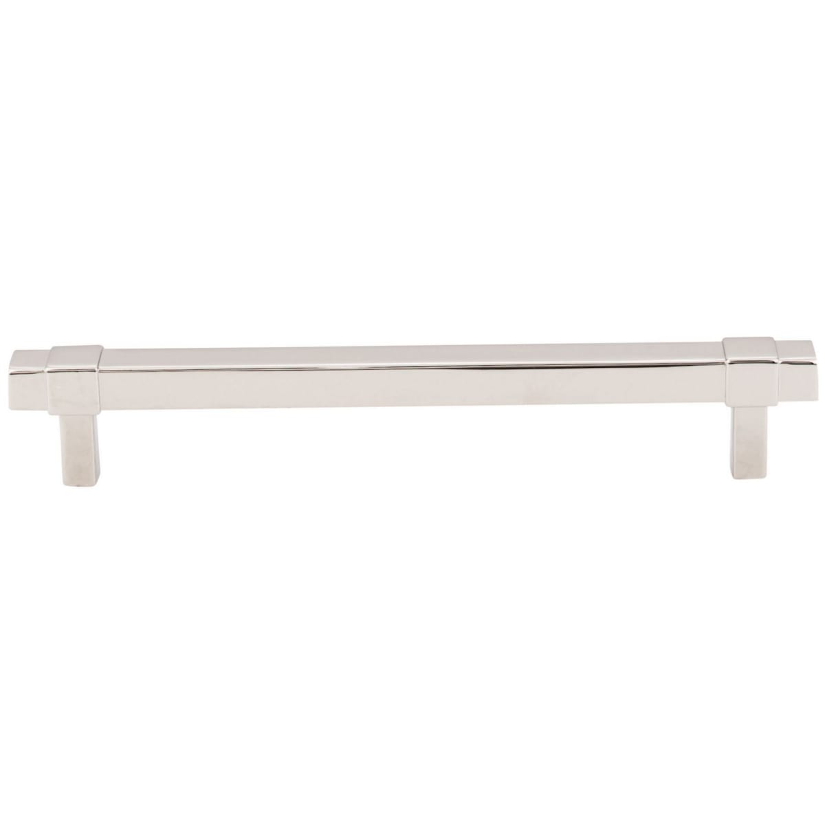 Jeffrey Alexander - 293-160BNBDL - Zane 6-5/16" (160mm) Center to Center Square Bar Cabinet Handle / Drawer Pull in Brushed Pewter
