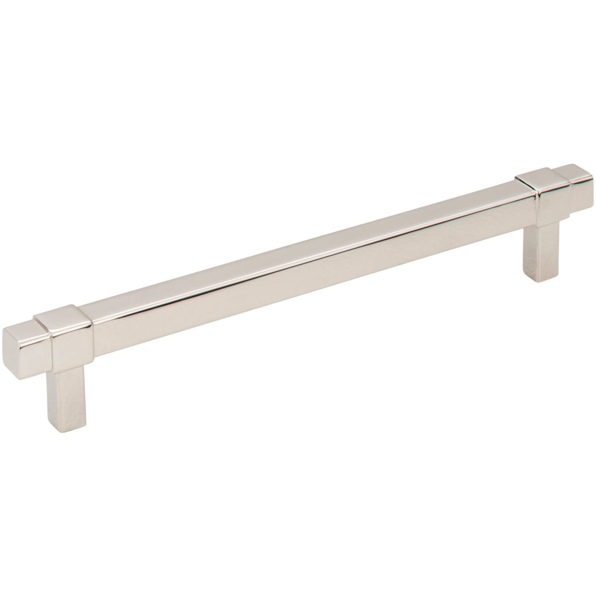 Zane 6-5/16" (160mm) Center to Center Square Bar Cabinet Handle / Drawer Pull