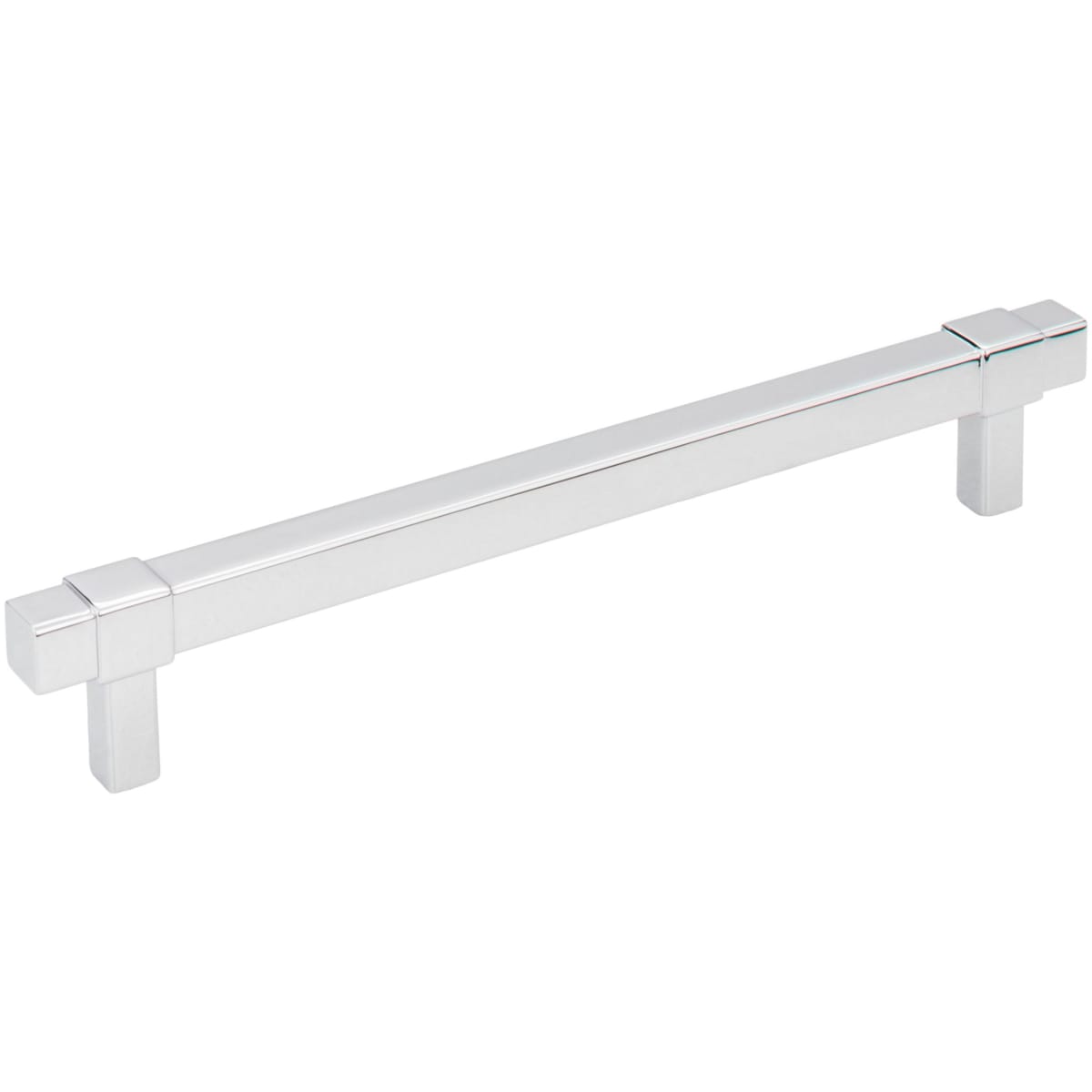 Zane 6-5/16" (160mm) Center to Center Square Bar Cabinet Handle / Drawer Pull