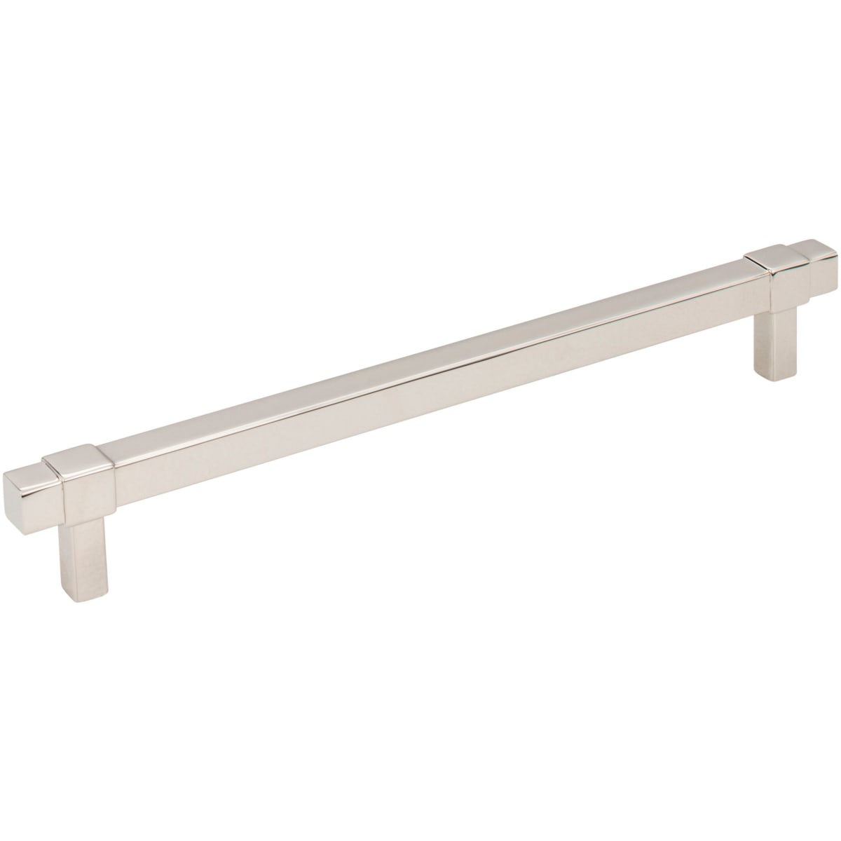 Zane 7-9/16" (192mm) Center to Center Square Bar Cabinet Handle / Drawer Pull