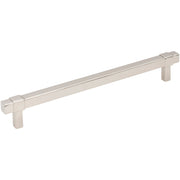 Zane 7-9/16" (192mm) Center to Center Square Bar Cabinet Handle / Drawer Pull