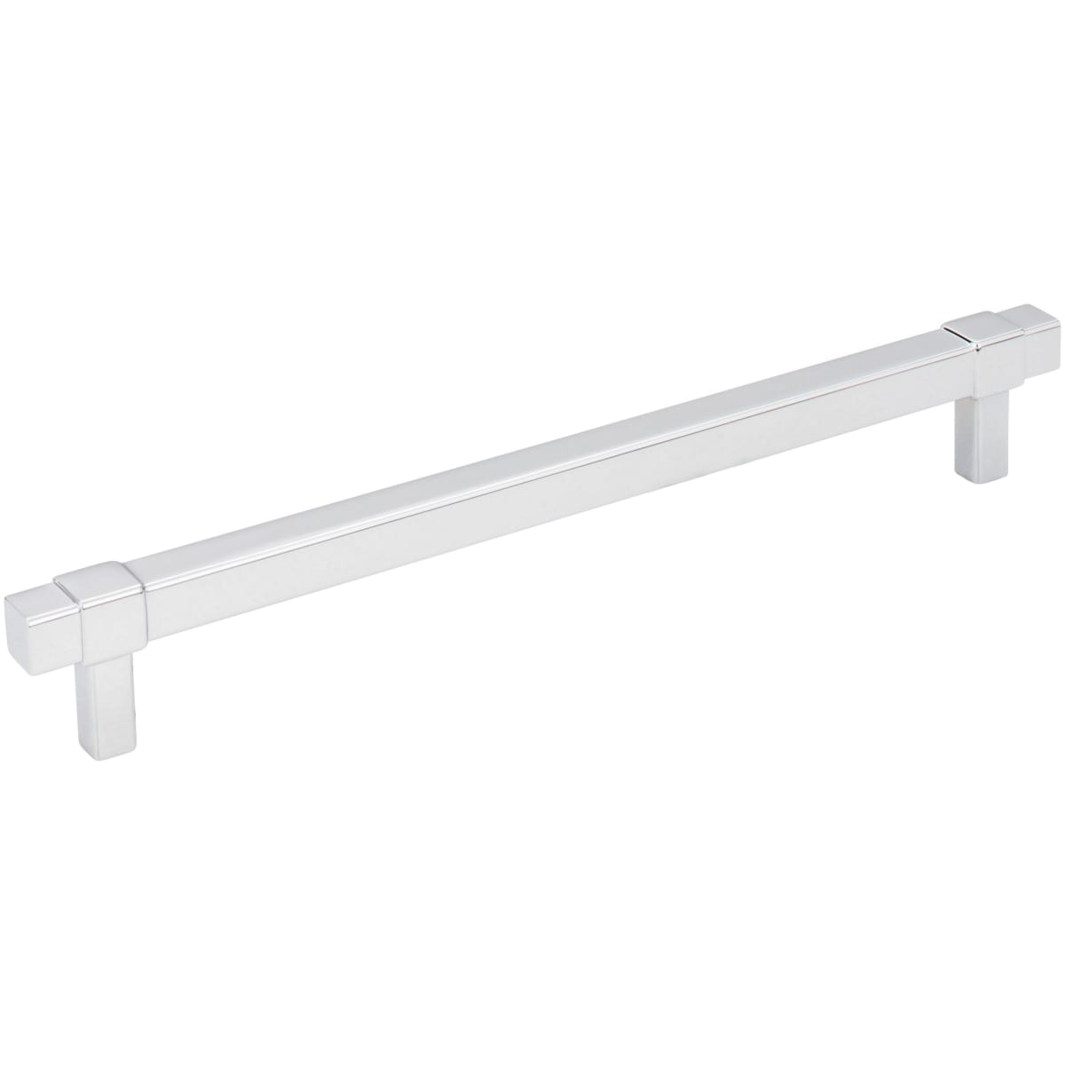 Zane 7-9/16" (192mm) Center to Center Square Bar Cabinet Handle / Drawer Pull
