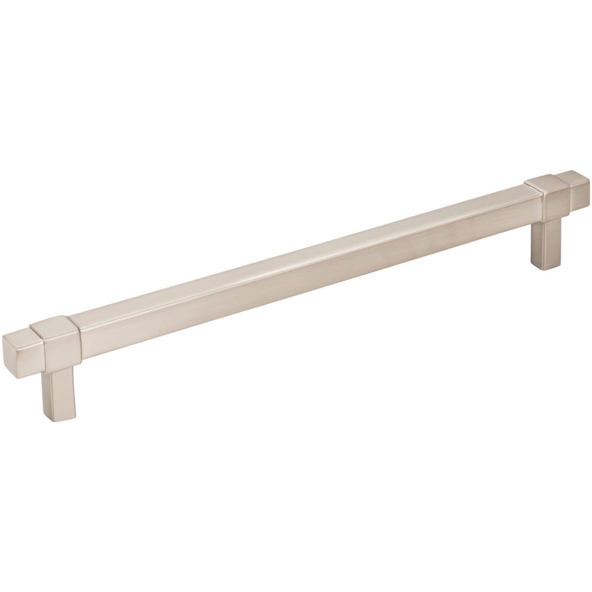 Zane 7-9/16" (192mm) Center to Center Square Bar Cabinet Handle / Drawer Pull