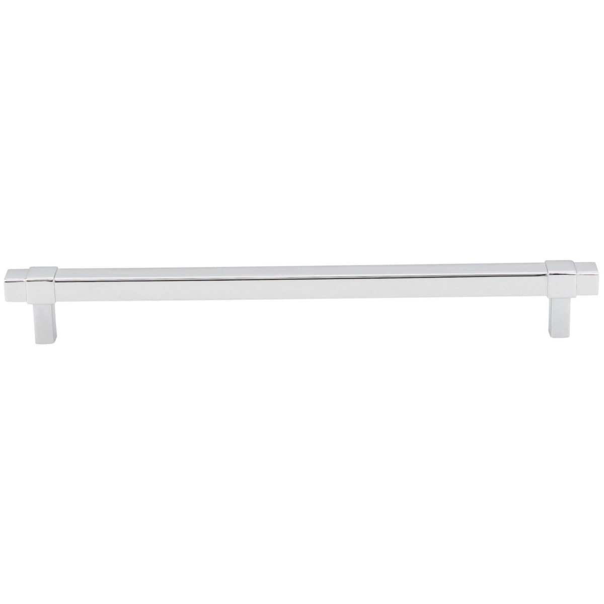 Jeffrey Alexander - 293-224SN - Zane 8-13/16" (224mm) Center to Center Square Bar Cabinet Handle / Drawer Pull in Satin Nickel