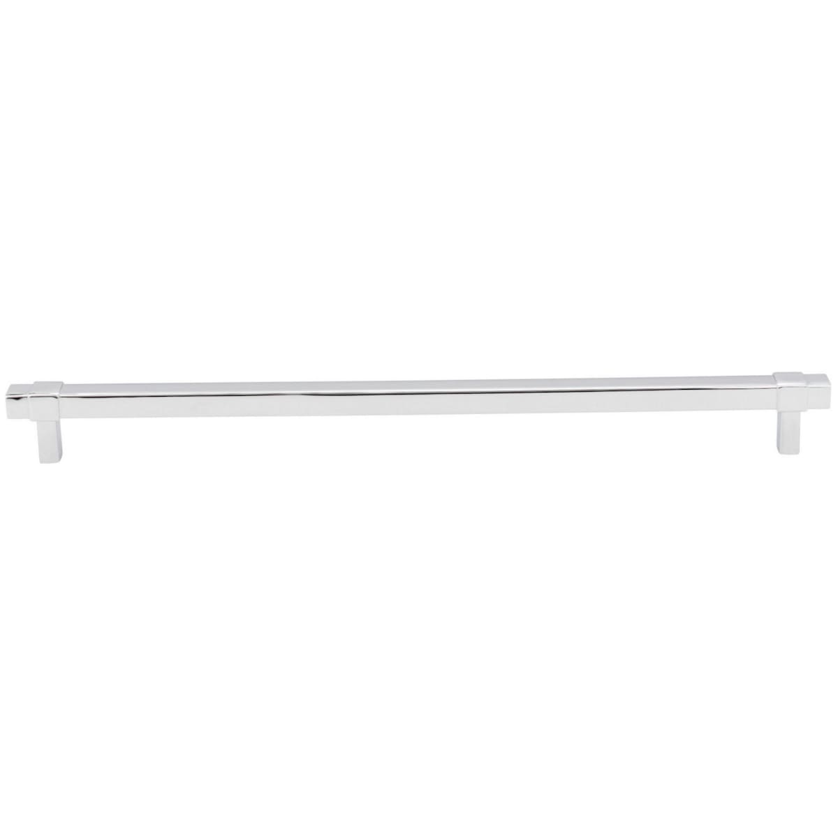 Jeffrey Alexander - 293-305PC - Zane 12" (305mm) Center to Center Square Bar Large Cabinet Handle / Drawer Pull in Polished Chrome