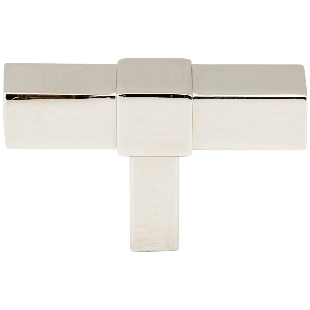 Jeffrey Alexander - 293T-NI - Zane 2" Square T Bar Cabinet Knob / Drawer Knob in Polished Nickel