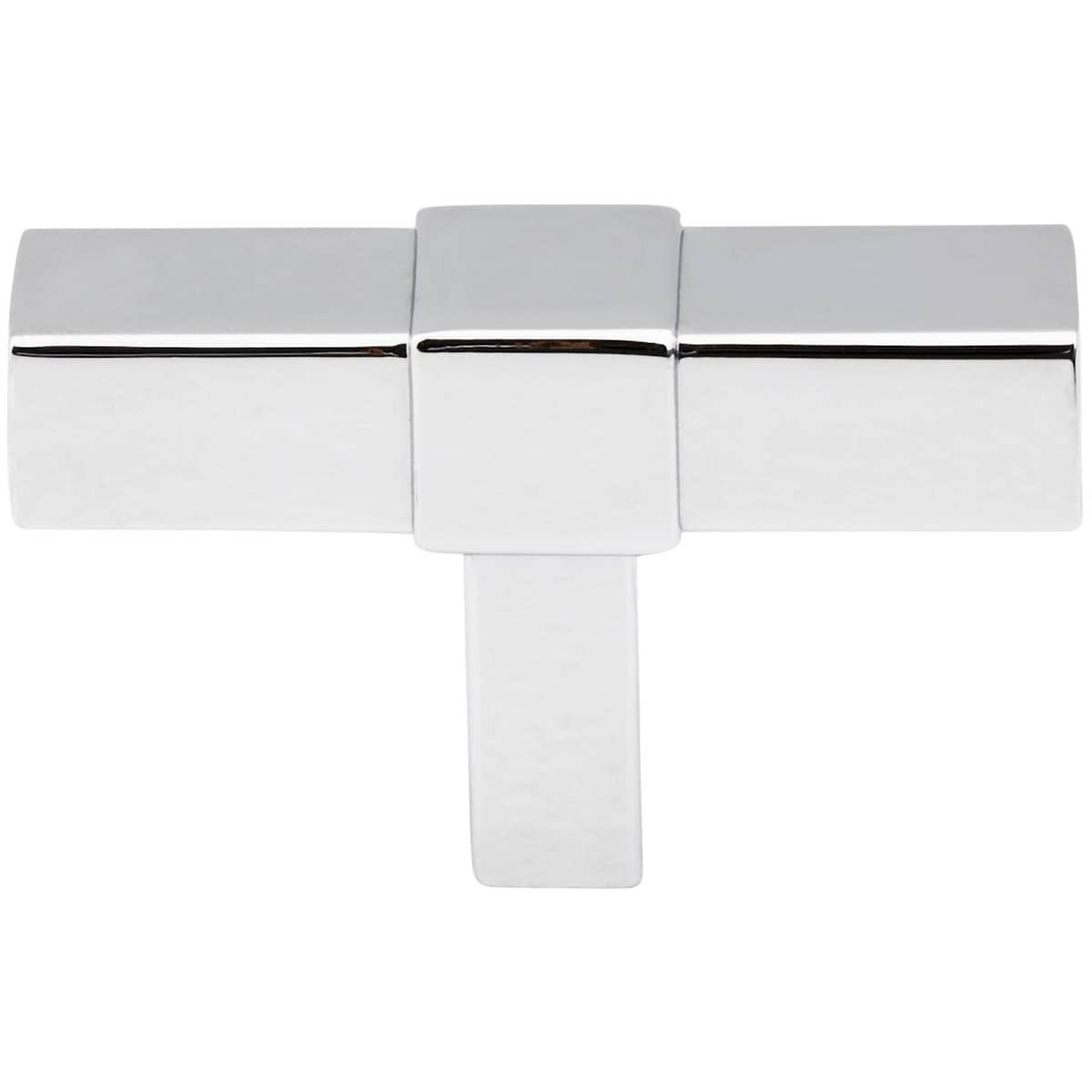 Jeffrey Alexander - 293T-NI - Zane 2" Square T Bar Cabinet Knob / Drawer Knob in Polished Nickel