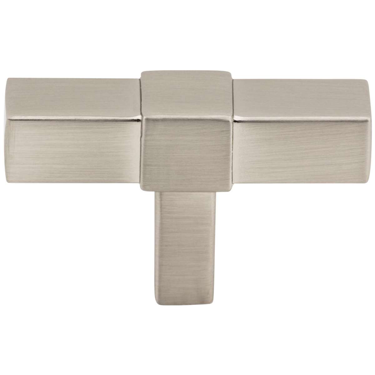 Jeffrey Alexander - 293T-NI - Zane 2" Square T Bar Cabinet Knob / Drawer Knob in Polished Nickel
