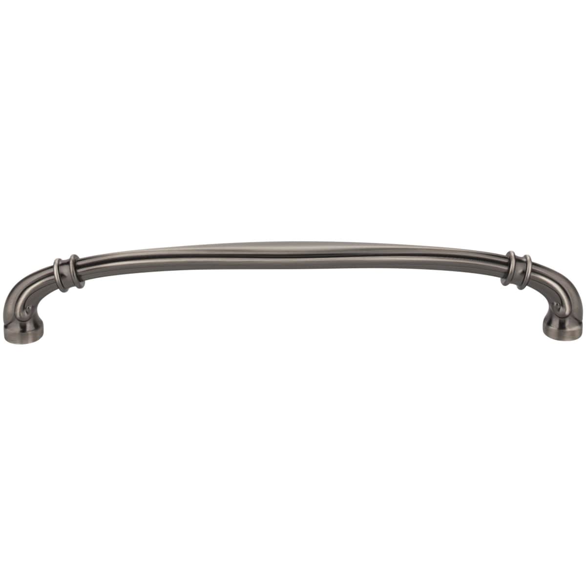 Jeffrey Alexander - 317-12ABSB - Lafayette 12" Center to Center French Inspired Design Appliance Handle / Appliance Pull in Antique Brushed Satin Brass