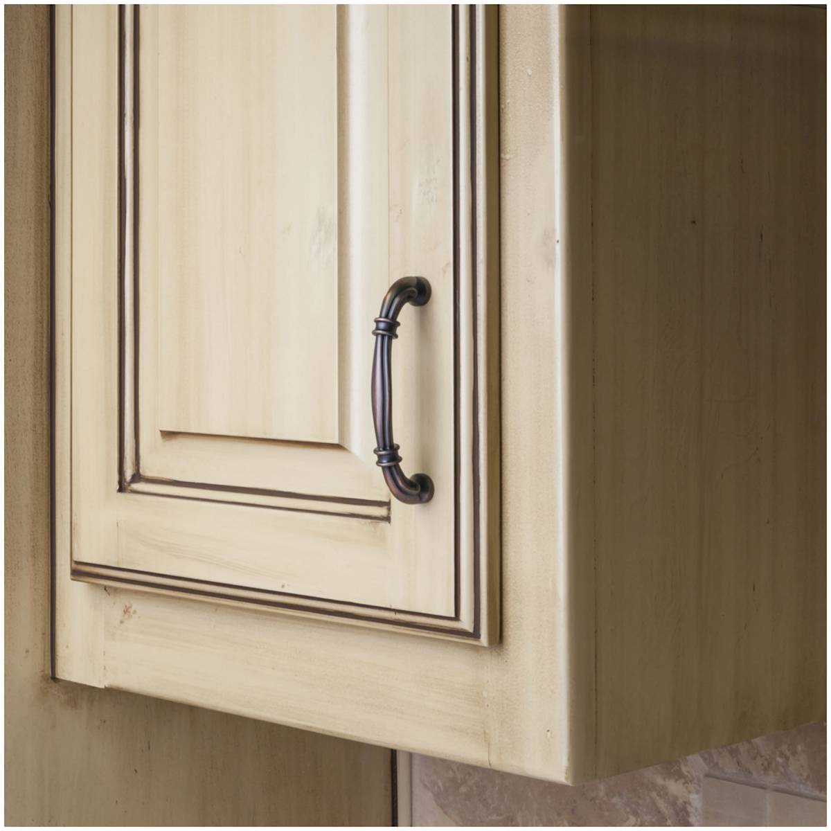 Jeffrey Alexander - 317-12ABSB - Lafayette 12" Center to Center French Inspired Design Appliance Handle / Appliance Pull in Antique Brushed Satin Brass