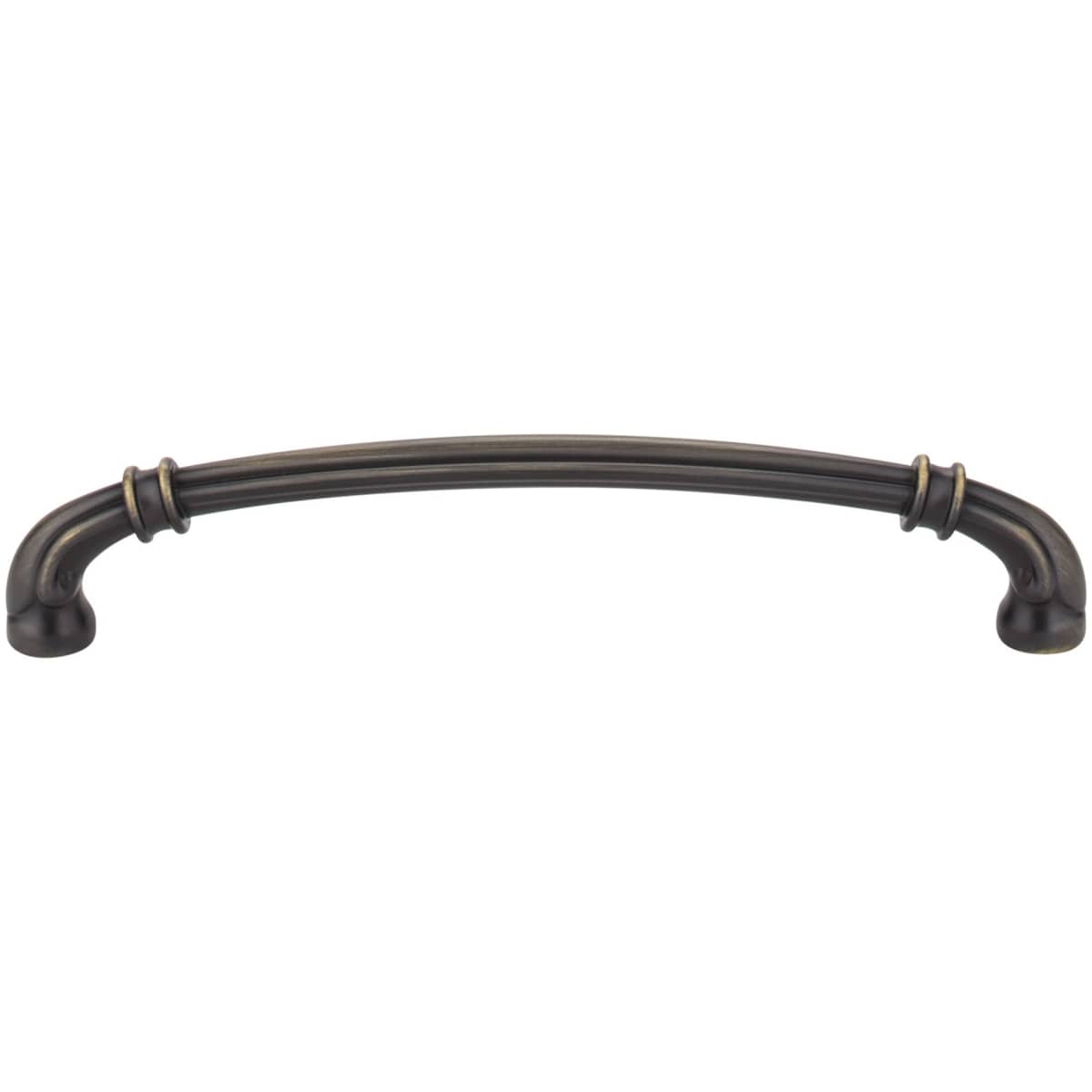 Jeffrey Alexander - 317-160SN - Lafayette 6-5/16" Center to Center French Inspired Cabinet Handle / Drawer Pull in Satin Nickel