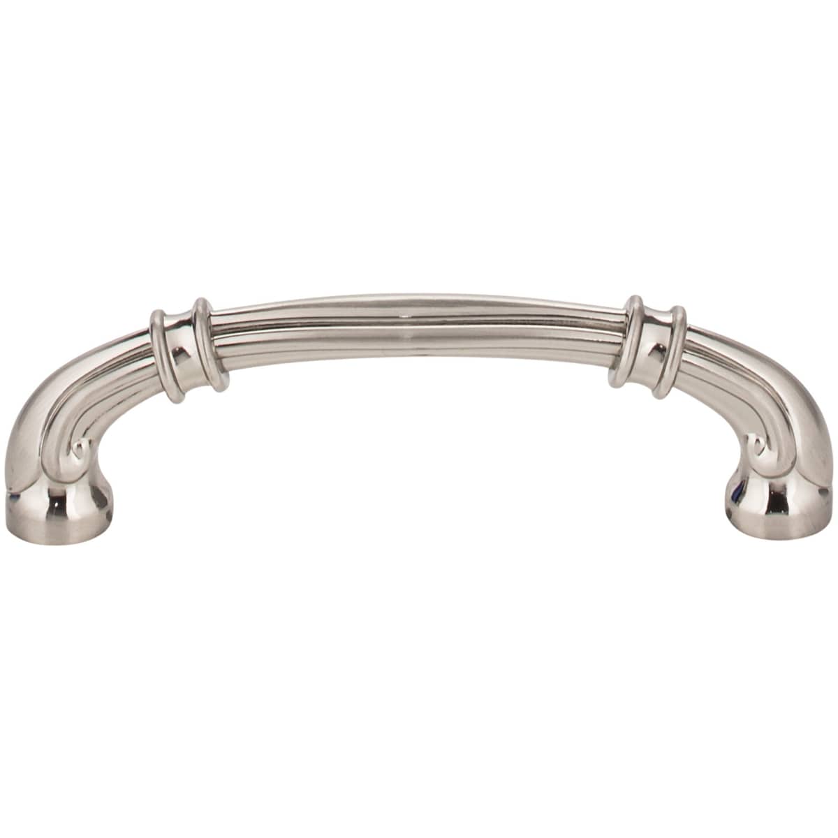 Jeffrey Alexander - 317-96DBAC - Lafayette 3-3/4" (96mm) Center to Center French Inspired Cabinet Handle / Drawer Pull in Brushed Oil Rubbed Bronze