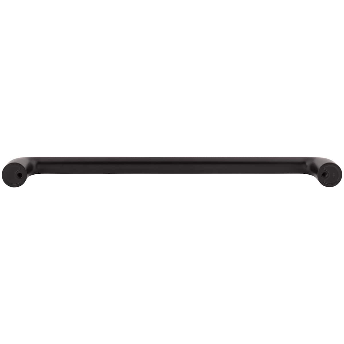 Jeffrey Alexander - 329-12PC - Loxley 12" Center to Center Smooth Elegant Rounded Corner Appliance Handle / Appliance Pull in Polished Chrome