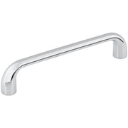Loxley 5-1/16" (128mm) Center to Center Smooth Elegant Rounded Corner Cabinet Handle / Drawer Pull