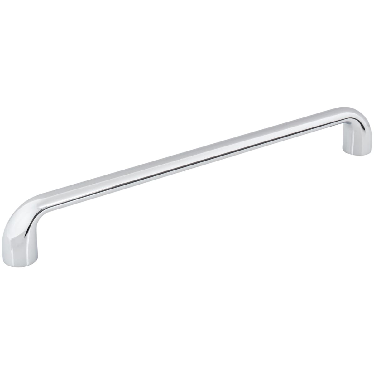 Jeffrey Alexander - 329-12PC - Loxley 12" Center to Center Smooth Elegant Rounded Corner Appliance Handle / Appliance Pull in Polished Chrome
