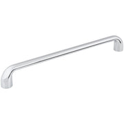 Jeffrey Alexander - 329-12PC - Loxley 12" Center to Center Smooth Elegant Rounded Corner Appliance Handle / Appliance Pull in Polished Chrome