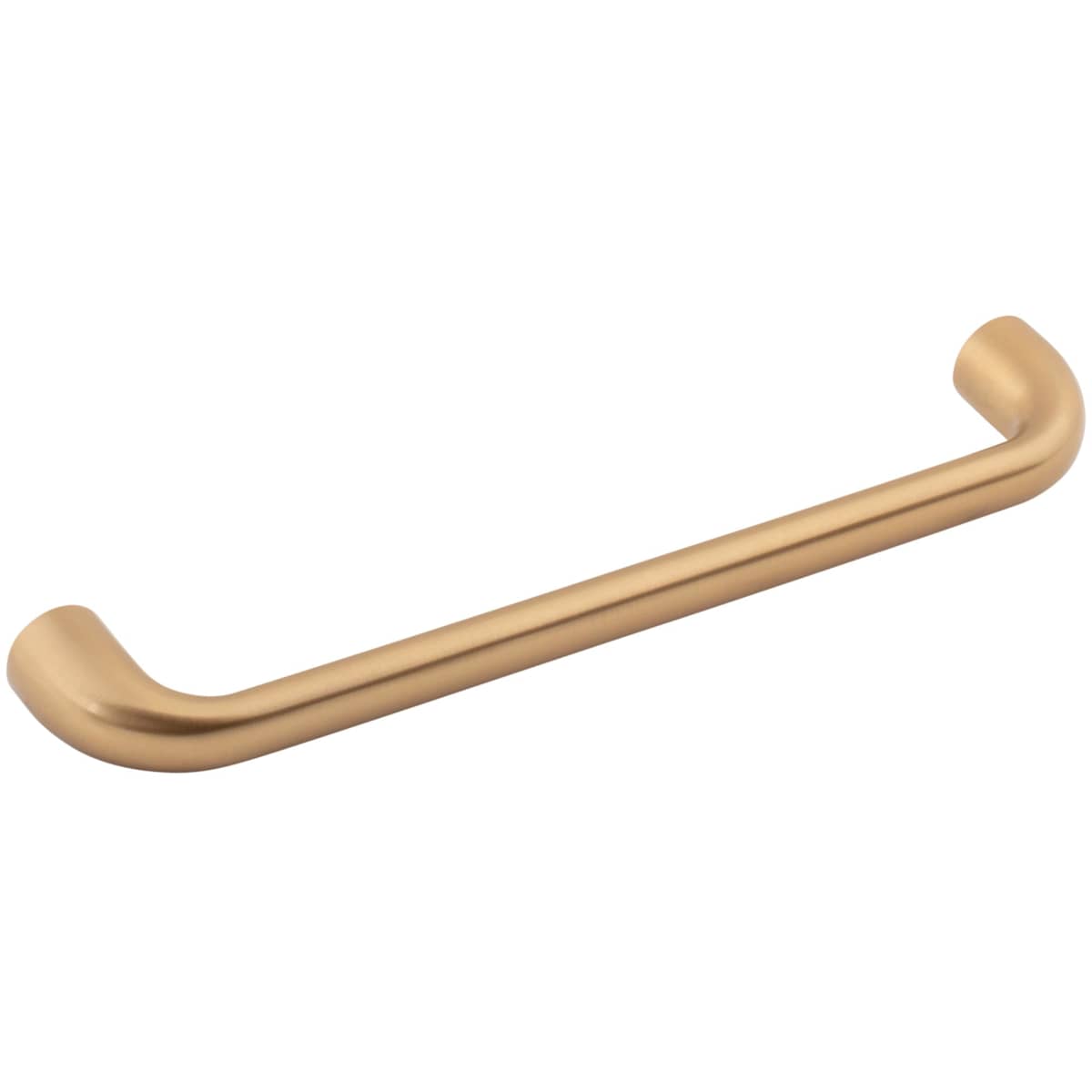 Jeffrey Alexander - 329-160PC - Loxley 6-5/16" (160mm) Center to Center Smooth Rounded Corner Cabinet Handle / Drawer Pull in Polished Chrome