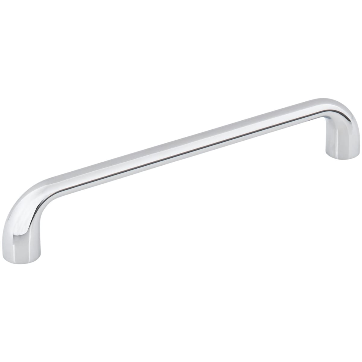 Jeffrey Alexander - 329-160PC - Loxley 6-5/16" (160mm) Center to Center Smooth Rounded Corner Cabinet Handle / Drawer Pull in Polished Chrome