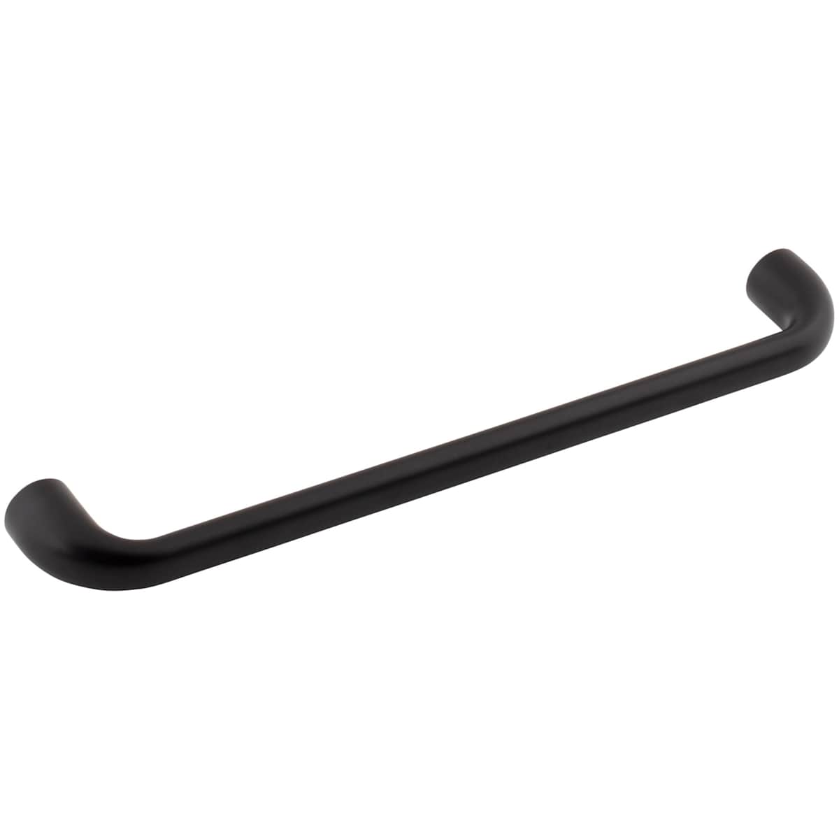 Jeffrey Alexander - 329-192BG - Loxley 7-9/16" (192 mm) Center to Center Smooth Rounded Corner Cabinet Handle / Drawer Pull in Brushed Gold