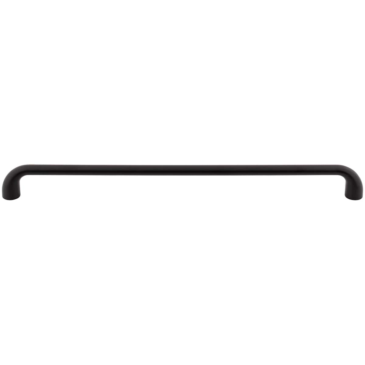 Jeffrey Alexander - 329-305SBZ - Loxley 12" Center to Center Smooth Rounded Corner Large Cabinet Handle / Drawer Pull in Satin Bronze