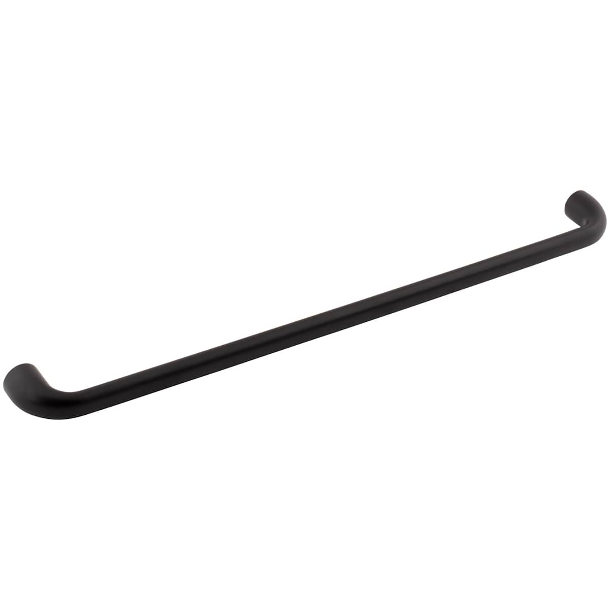 Jeffrey Alexander - 329-305SBZ - Loxley 12" Center to Center Smooth Rounded Corner Large Cabinet Handle / Drawer Pull in Satin Bronze