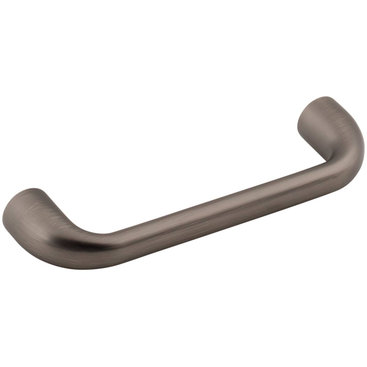 Jeffrey Alexander - 329-96BG - Loxley 3-3/4" (96mm) Center to Center Smooth Rounded Corner Cabinet Handle / Drawer Pull in Brushed Gold