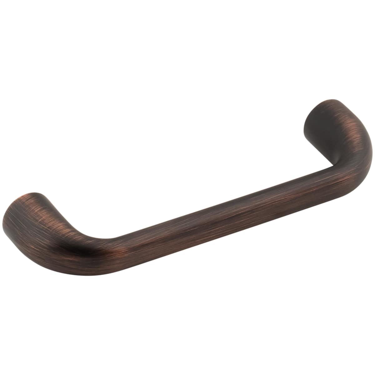 Jeffrey Alexander - 329-96BG - Loxley 3-3/4" (96mm) Center to Center Smooth Rounded Corner Cabinet Handle / Drawer Pull in Brushed Gold