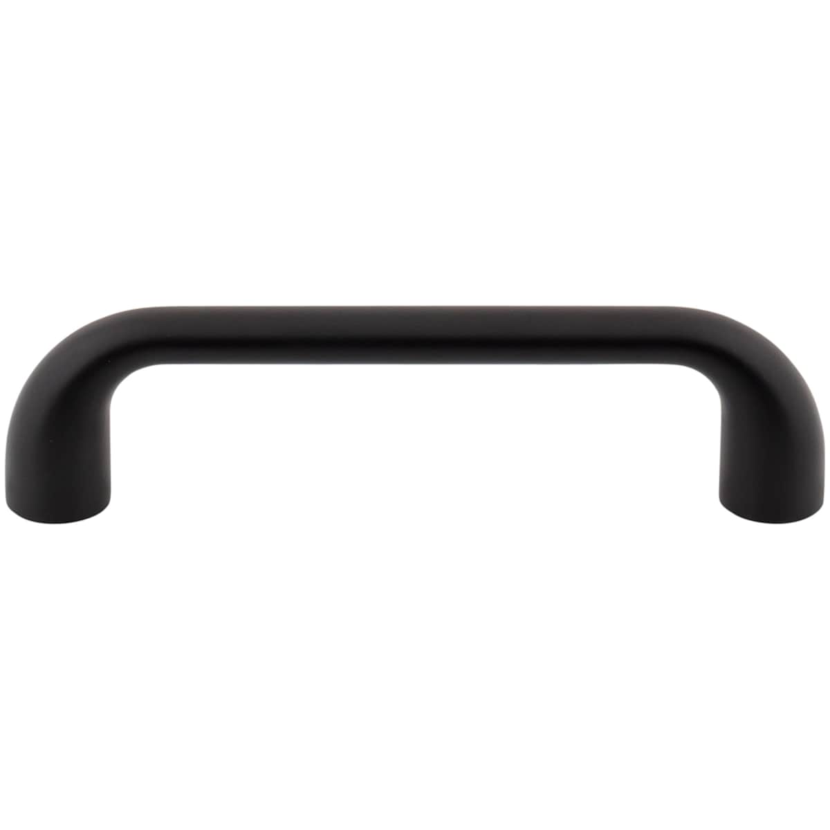 Jeffrey Alexander - 329-96BG - Loxley 3-3/4" (96mm) Center to Center Smooth Rounded Corner Cabinet Handle / Drawer Pull in Brushed Gold