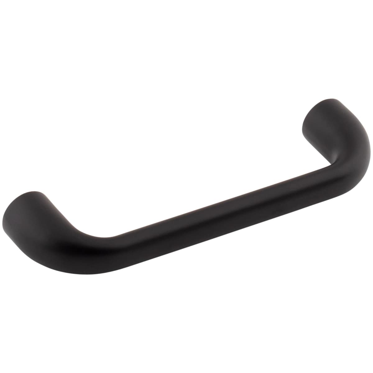 Jeffrey Alexander - 329-96BG - Loxley 3-3/4" (96mm) Center to Center Smooth Rounded Corner Cabinet Handle / Drawer Pull in Brushed Gold