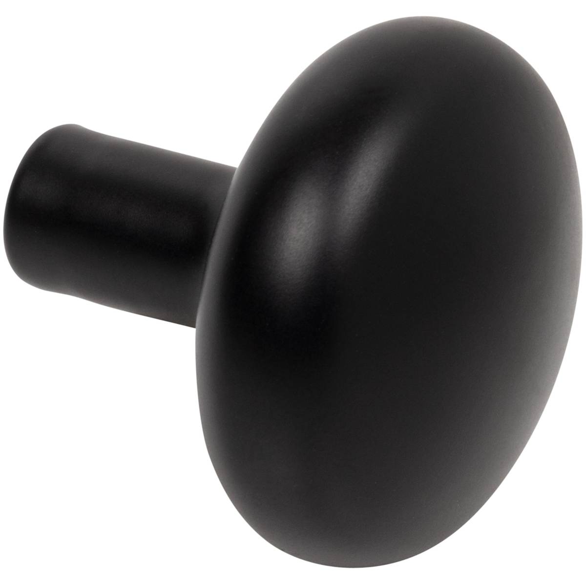 Jeffrey Alexander - 329BNBDL - Loxley 1-1/4" Mushroom Round Smooth Cabinet Knob / Drawer Knob in Brushed Pewter