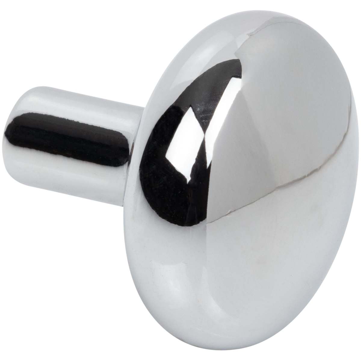 Jeffrey Alexander - 329BNBDL - Loxley 1-1/4" Mushroom Round Smooth Cabinet Knob / Drawer Knob in Brushed Pewter