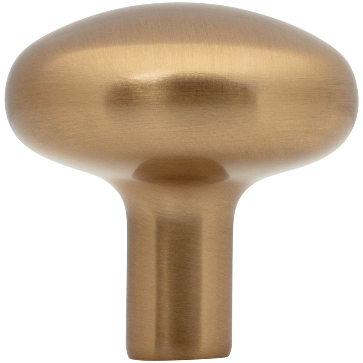 Jeffrey Alexander - 329BNBDL - Loxley 1-1/4" Mushroom Round Smooth Cabinet Knob / Drawer Knob in Brushed Pewter
