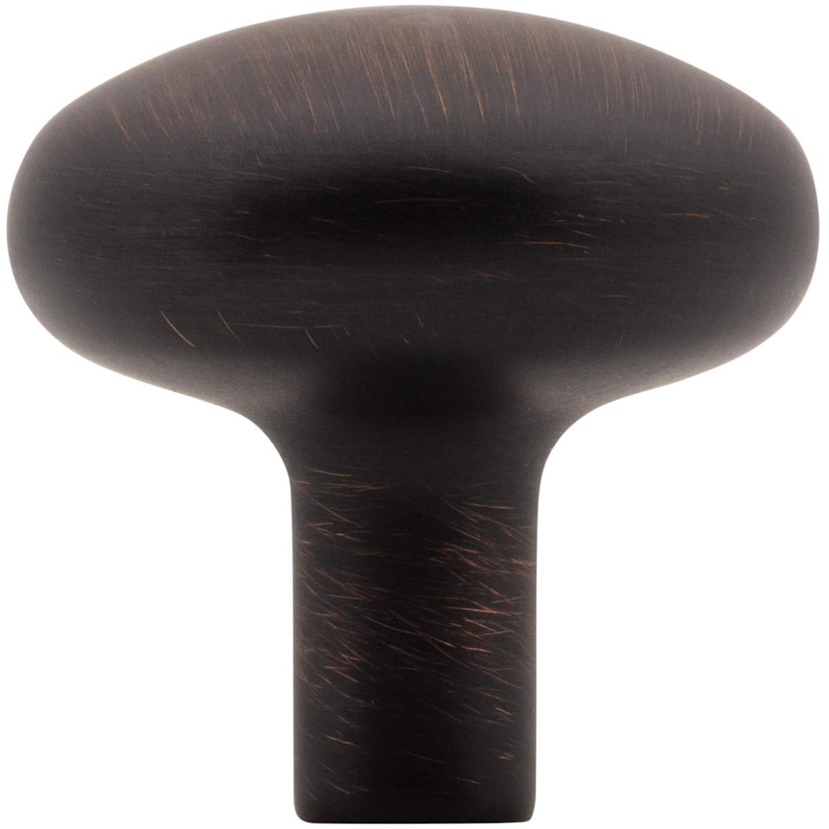 Jeffrey Alexander - 329BNBDL - Loxley 1-1/4" Mushroom Round Smooth Cabinet Knob / Drawer Knob in Brushed Pewter