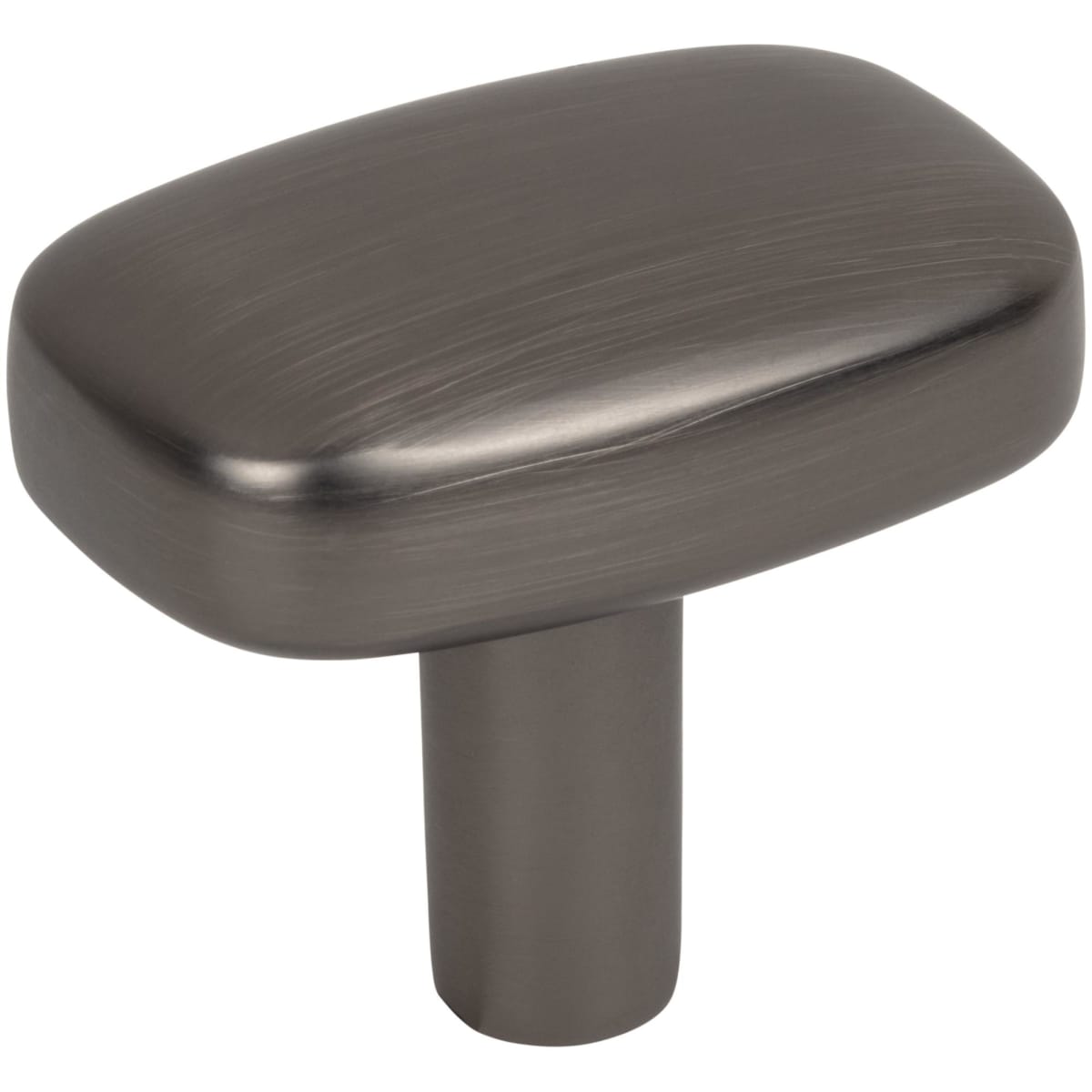 Loxley 1-1/2" Wide Smooth Round Corner Rectangular Cabinet Knob / Drawer Knob